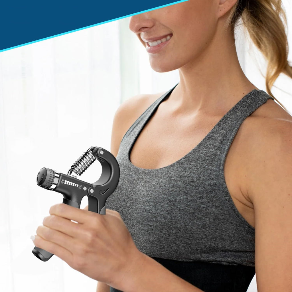 Premium Hand Grip Strengthener – Adjustable 10–60kg Resistance Trainer