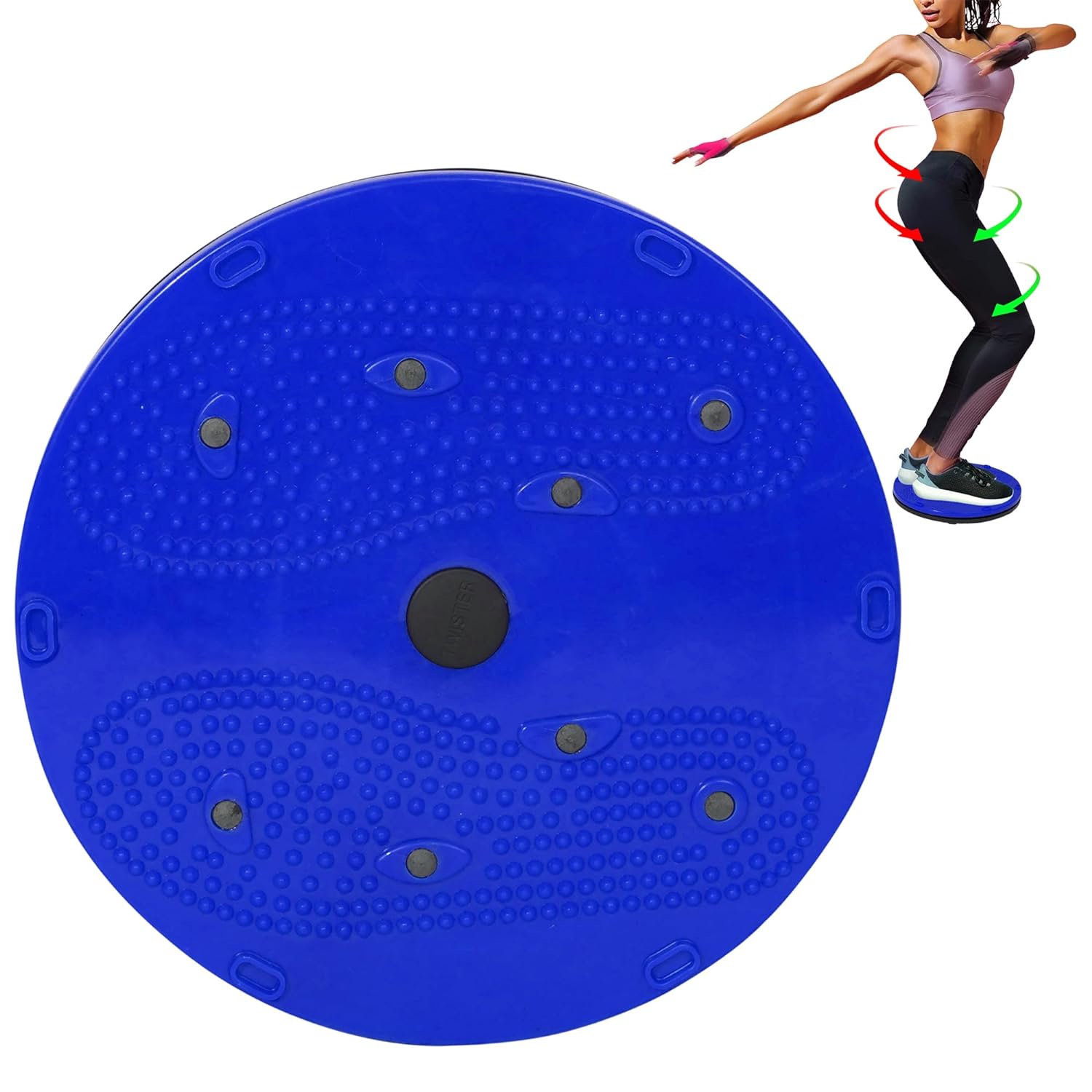 Premium Magnetic Waist Twister Disc – 5-in-1 Slimming & Core Exerciser