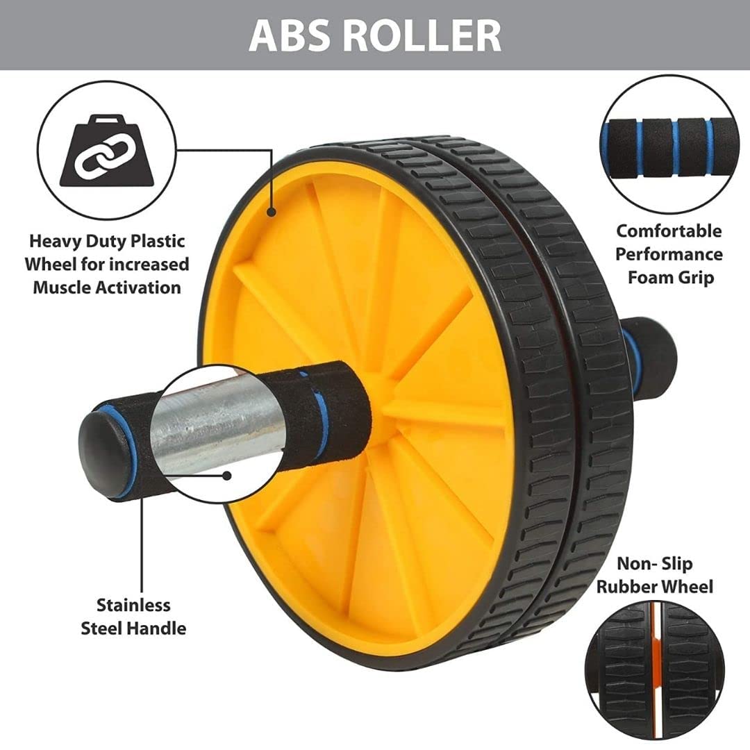 Premium Abs Roller – Core & Abdominal Trainer for Home Workouts