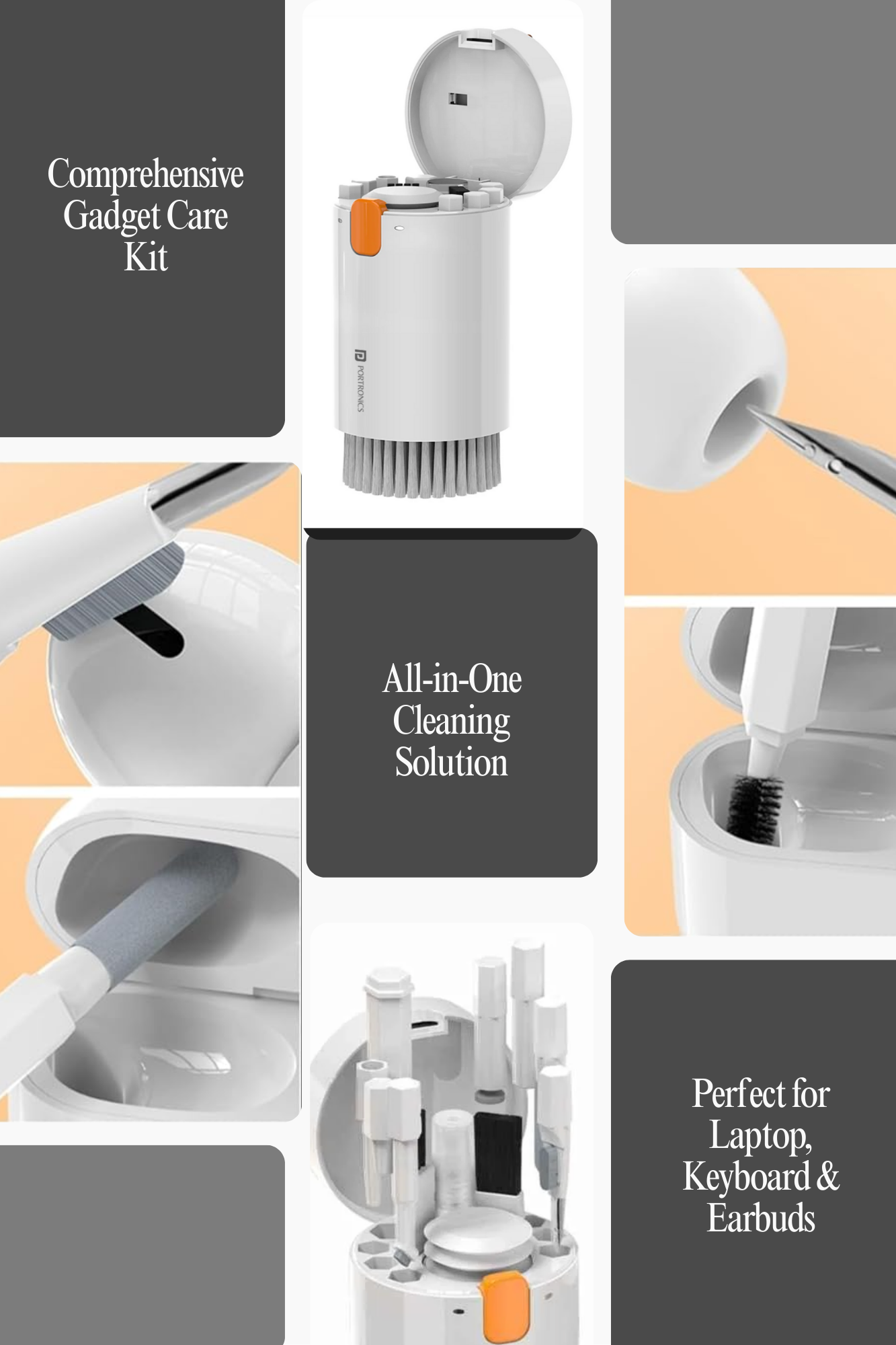 20-in-1 Electronic Cleaning Kit – Multi-Purpose Device Cleaner for Laptops & Gadgets