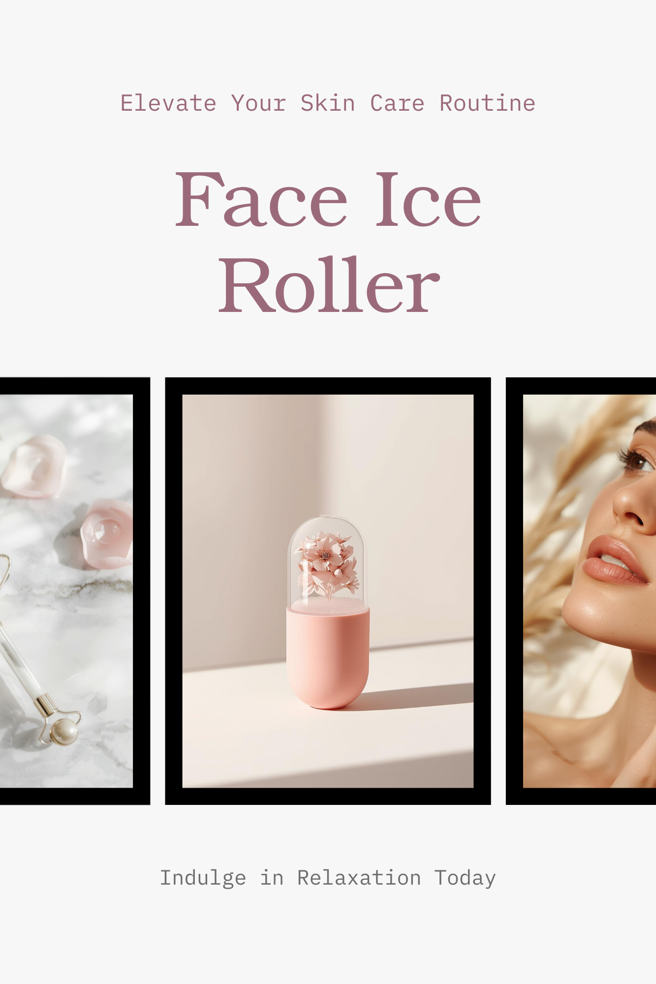 Face Ice Roller to Enhance Skin Glow